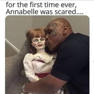 Annabelle meme english 5