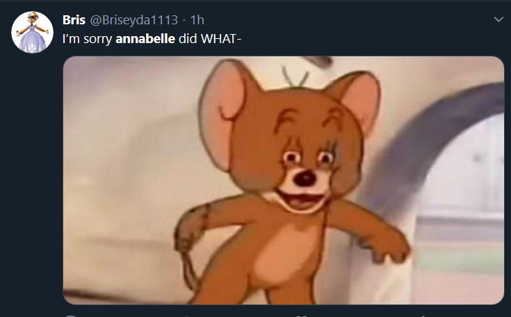 Annabelle meme english 6