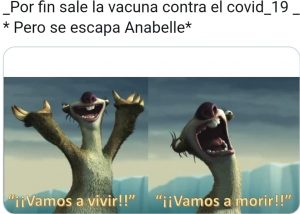 meme Annabelle español 4